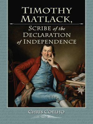 cover image of Timothy Matlack, Scribe of the Declaration of Independence
